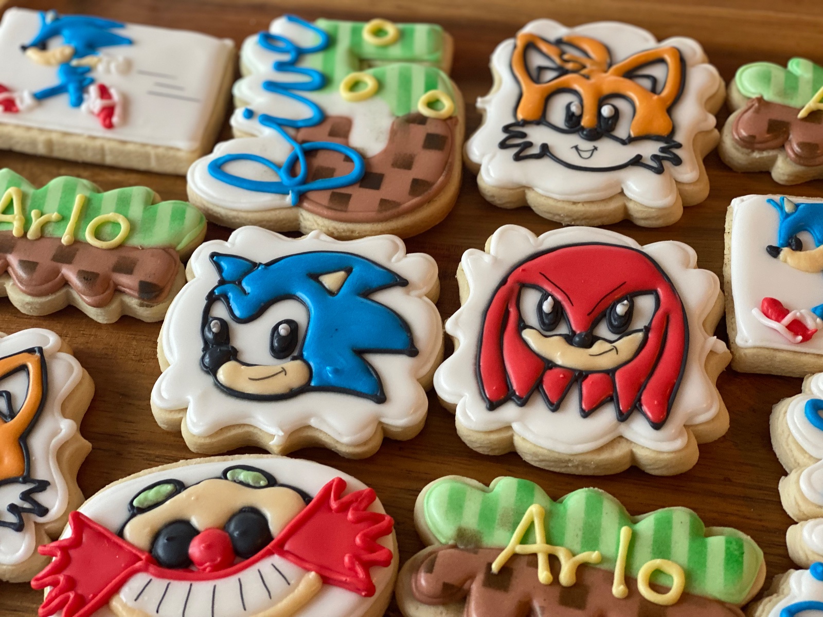 Custom decorated cookies