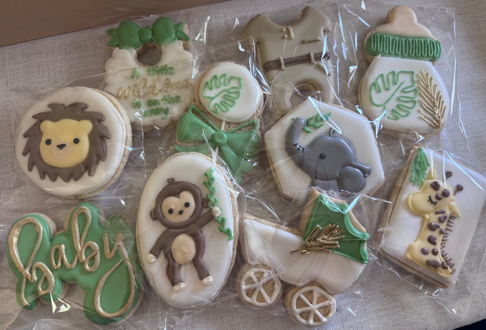 Custom decorated cookies