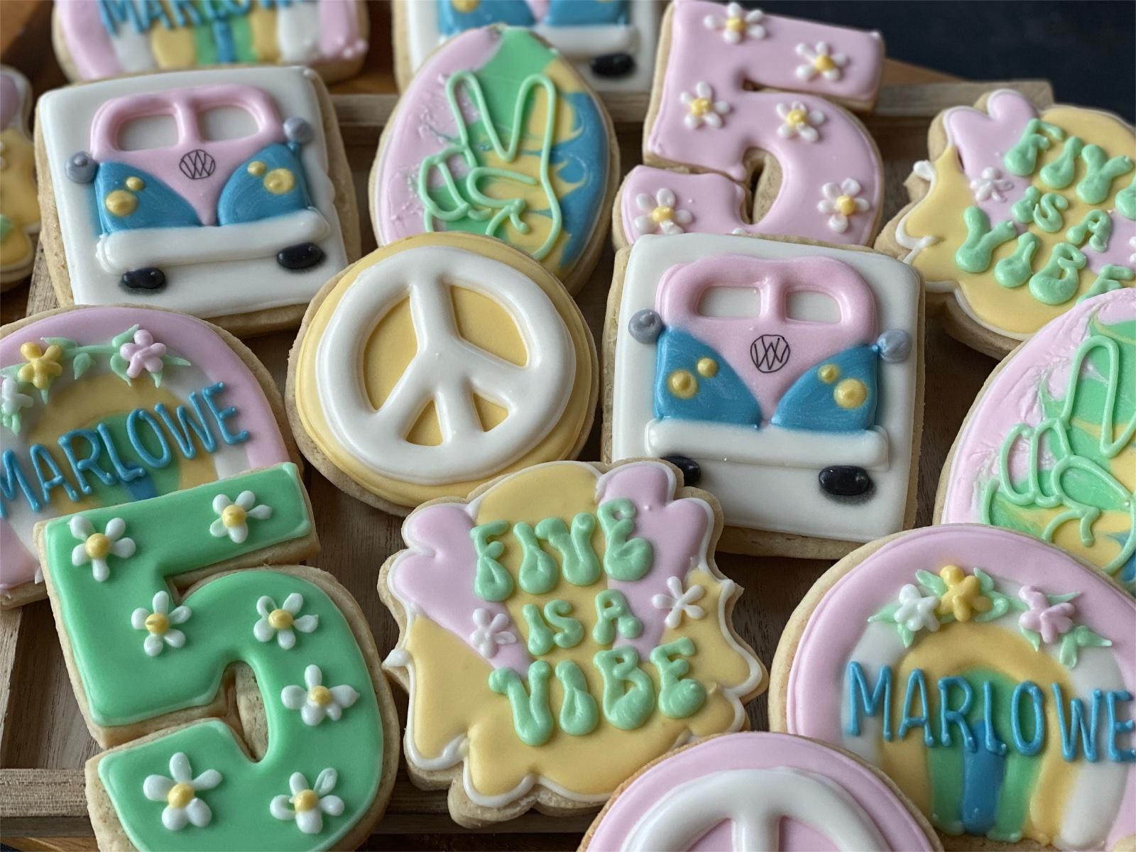 Custom decorated cookies