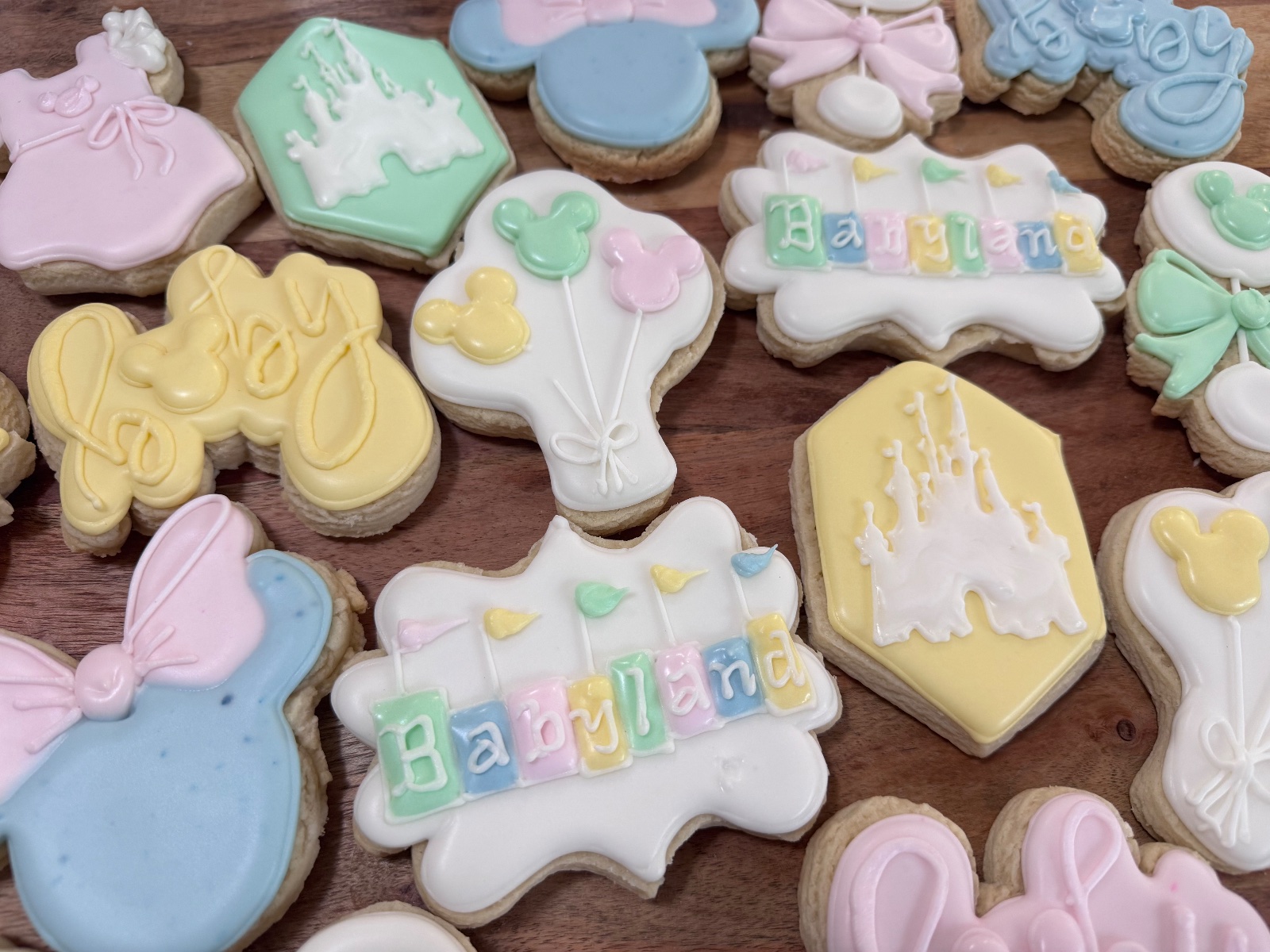 Custom decorated cookies