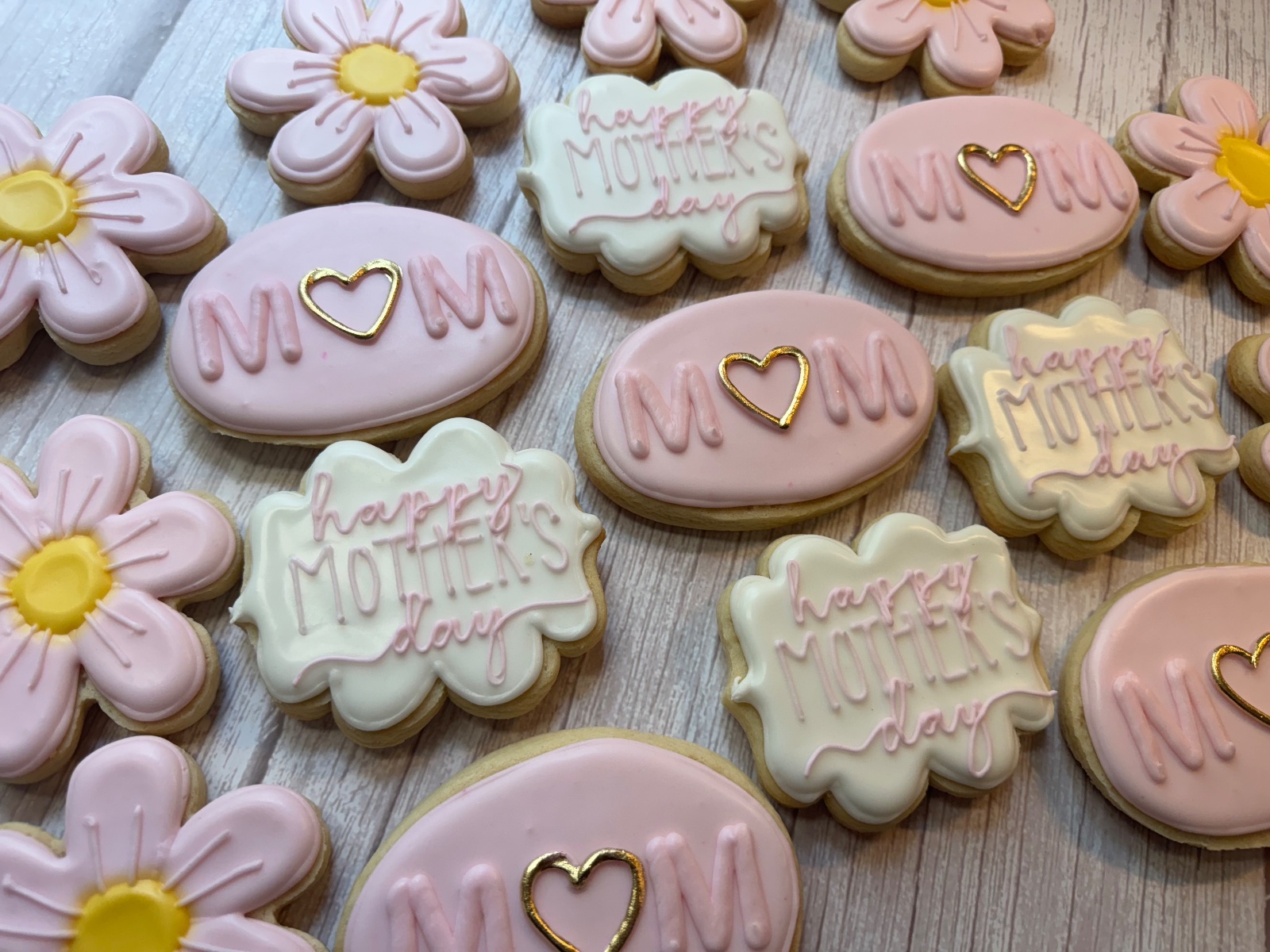 Custom decorated cookies by Kicker Konfections