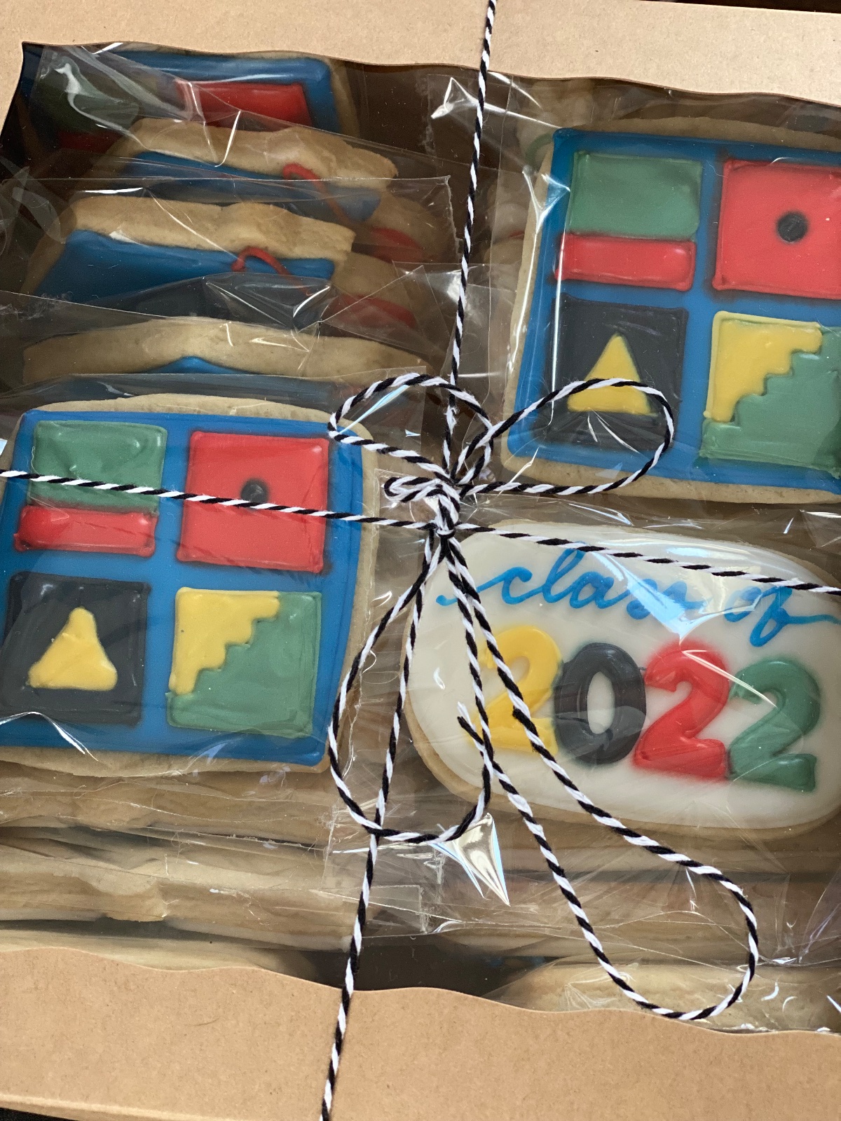 Custom decorated cookies by Kicker Konfections