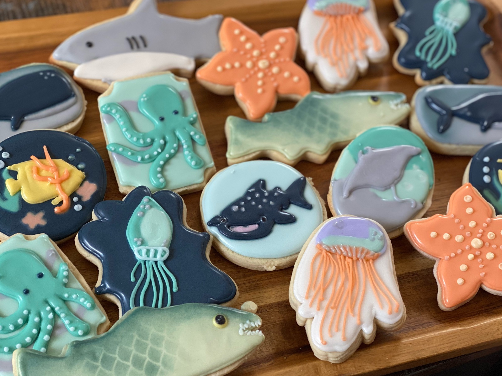 Custom decorated cookies