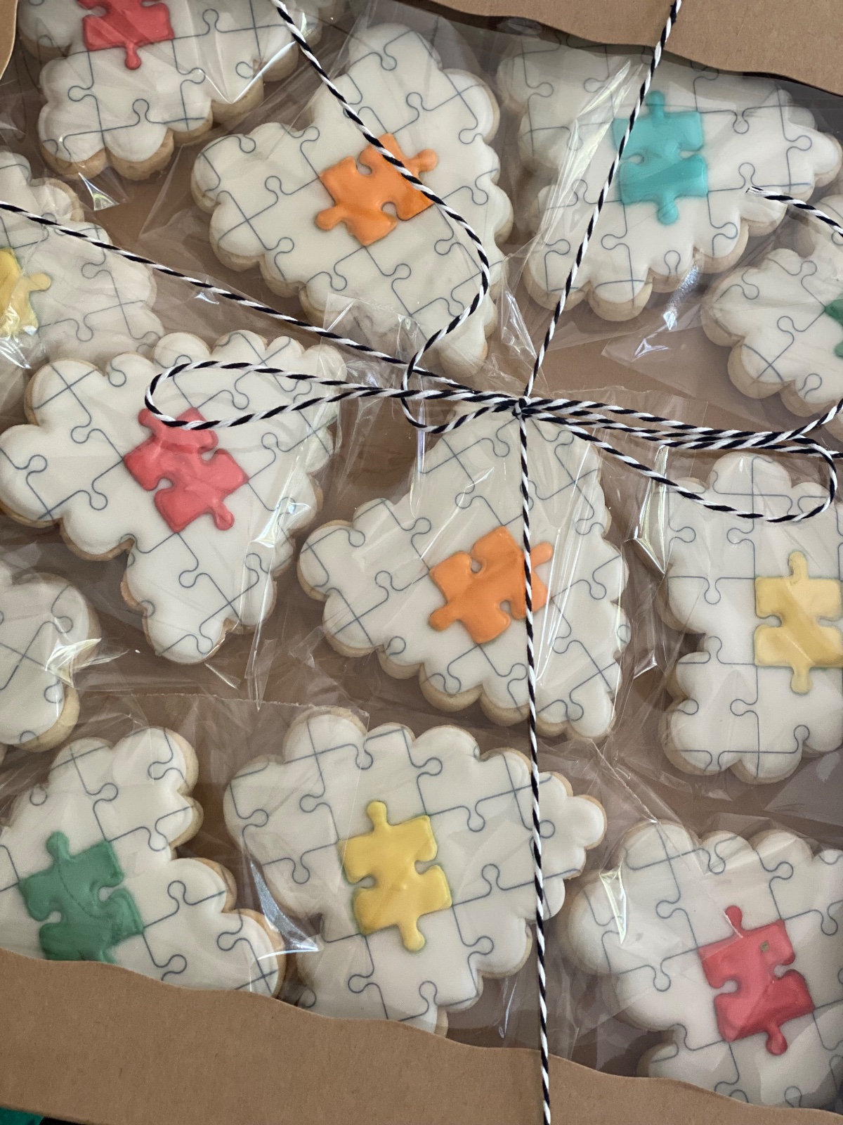 Custom decorated cookies
