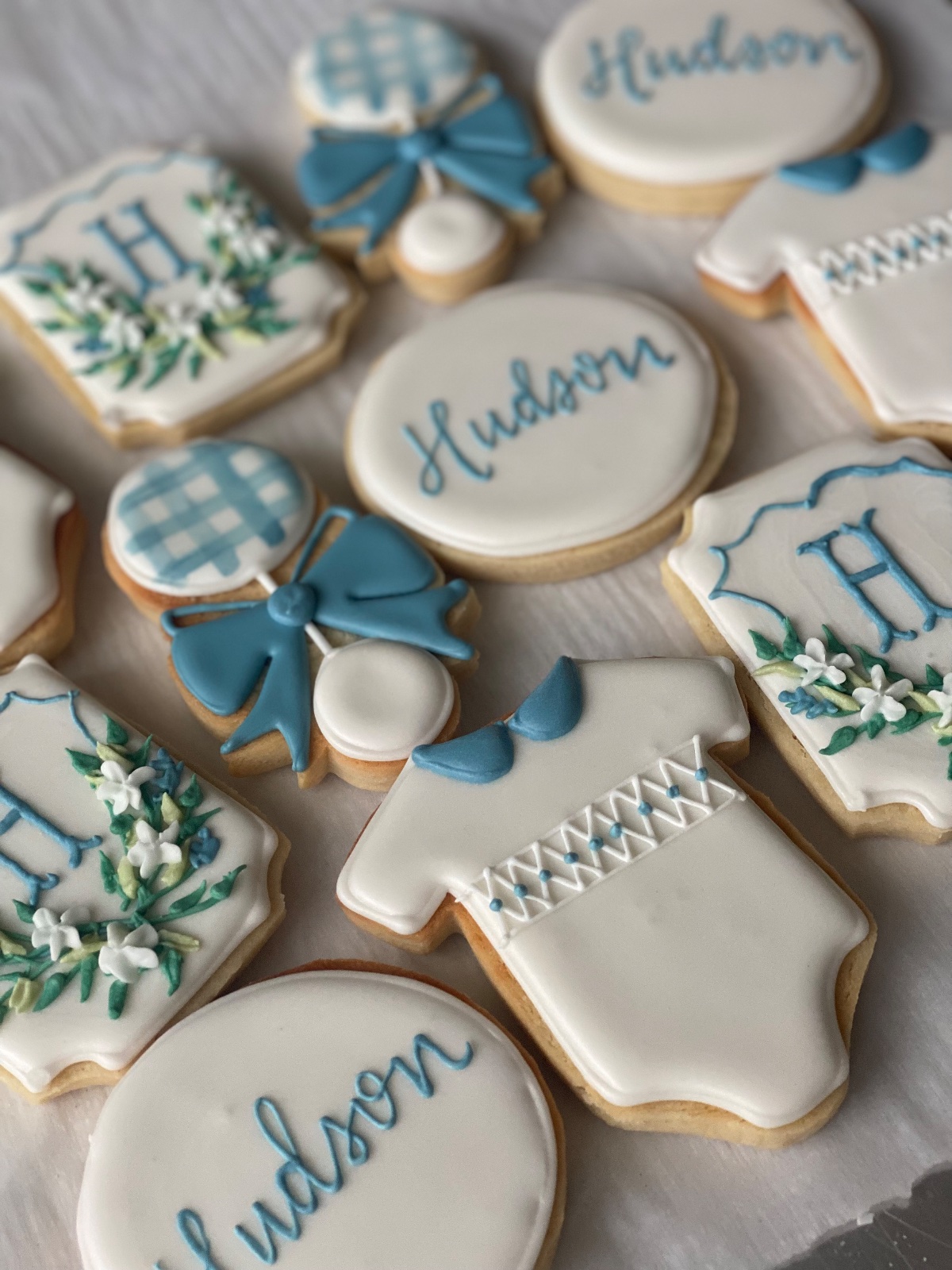 Custom decorated cookies