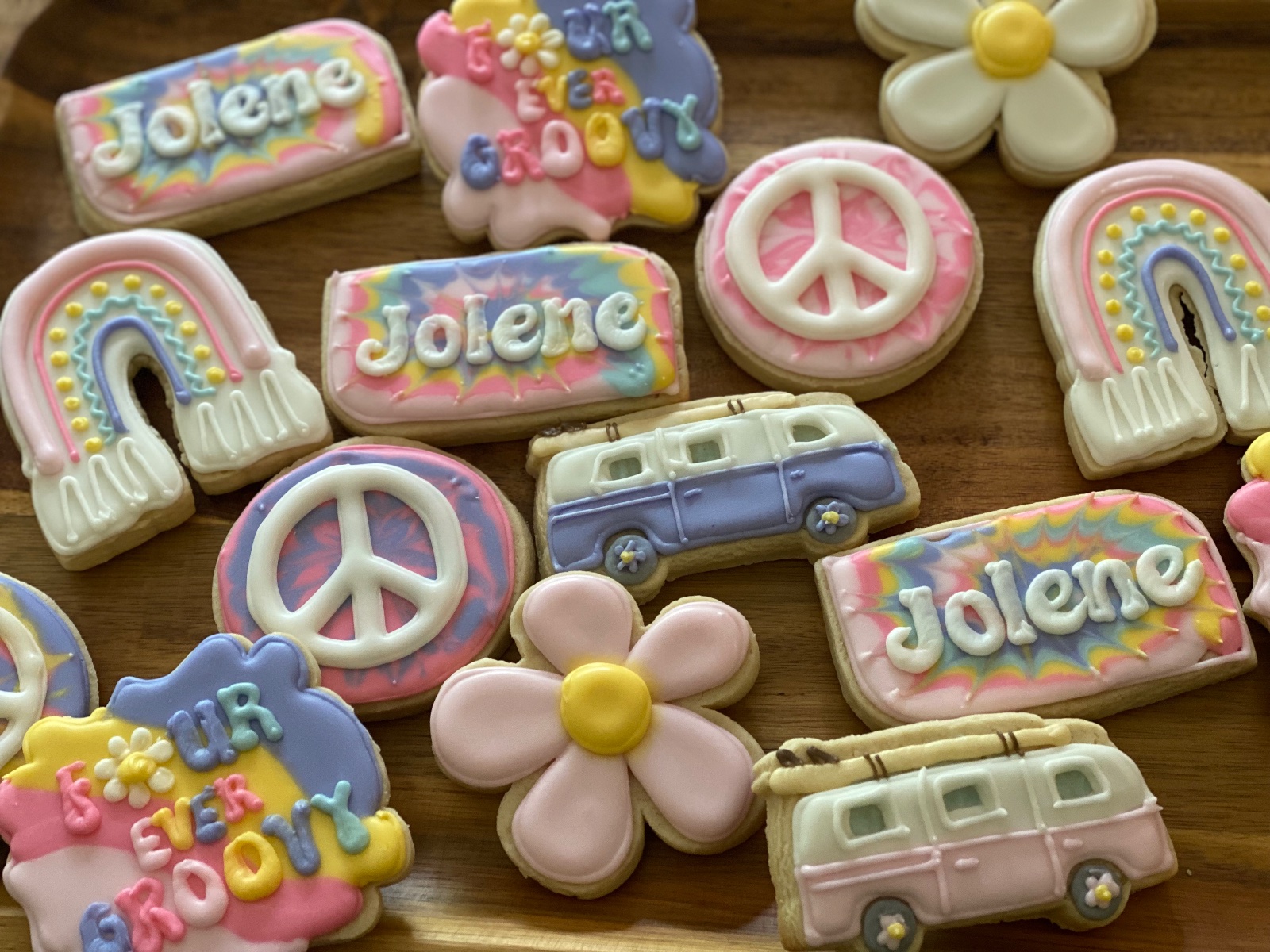 Custom decorated cookies