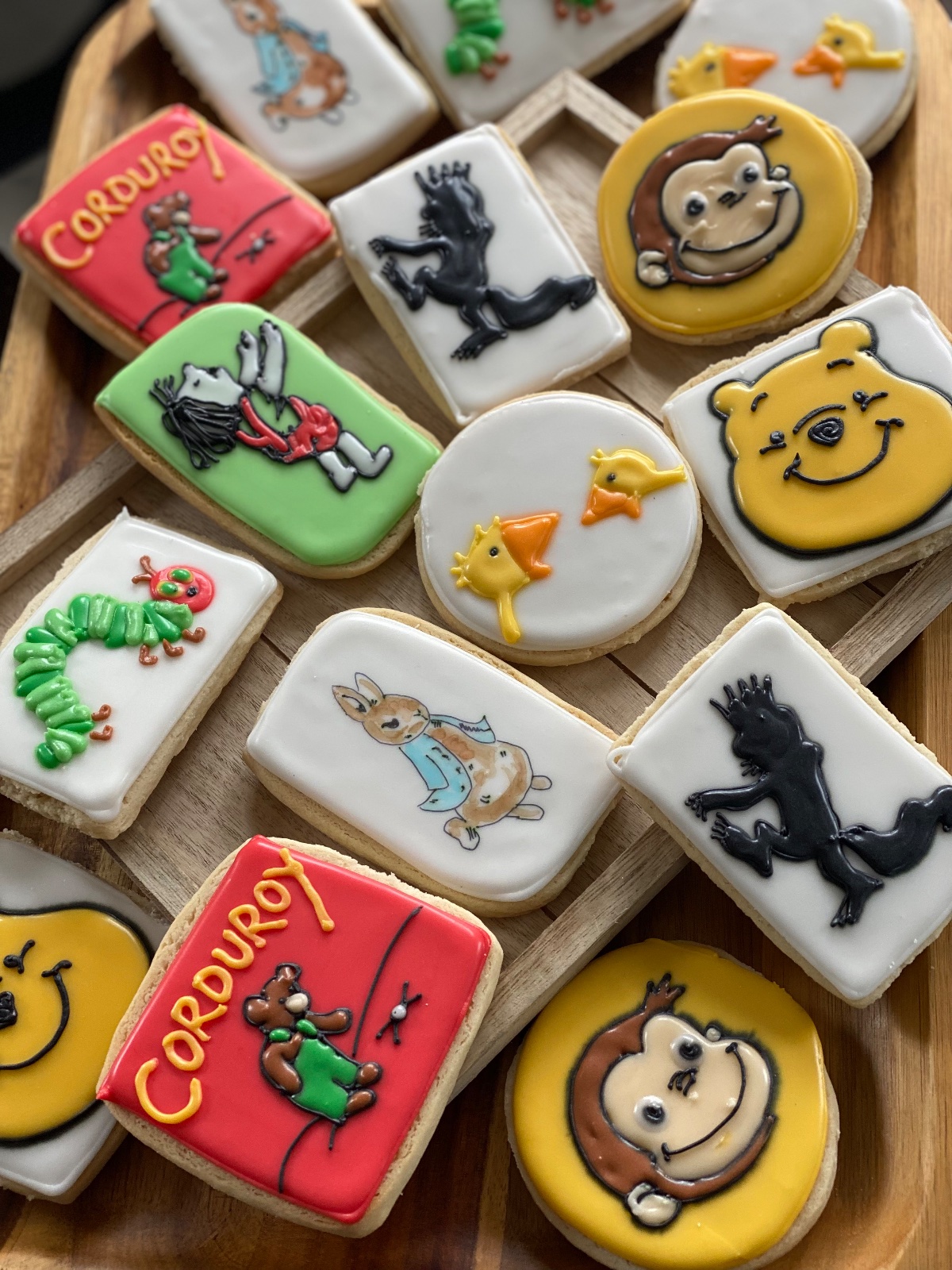 Custom decorated cookies