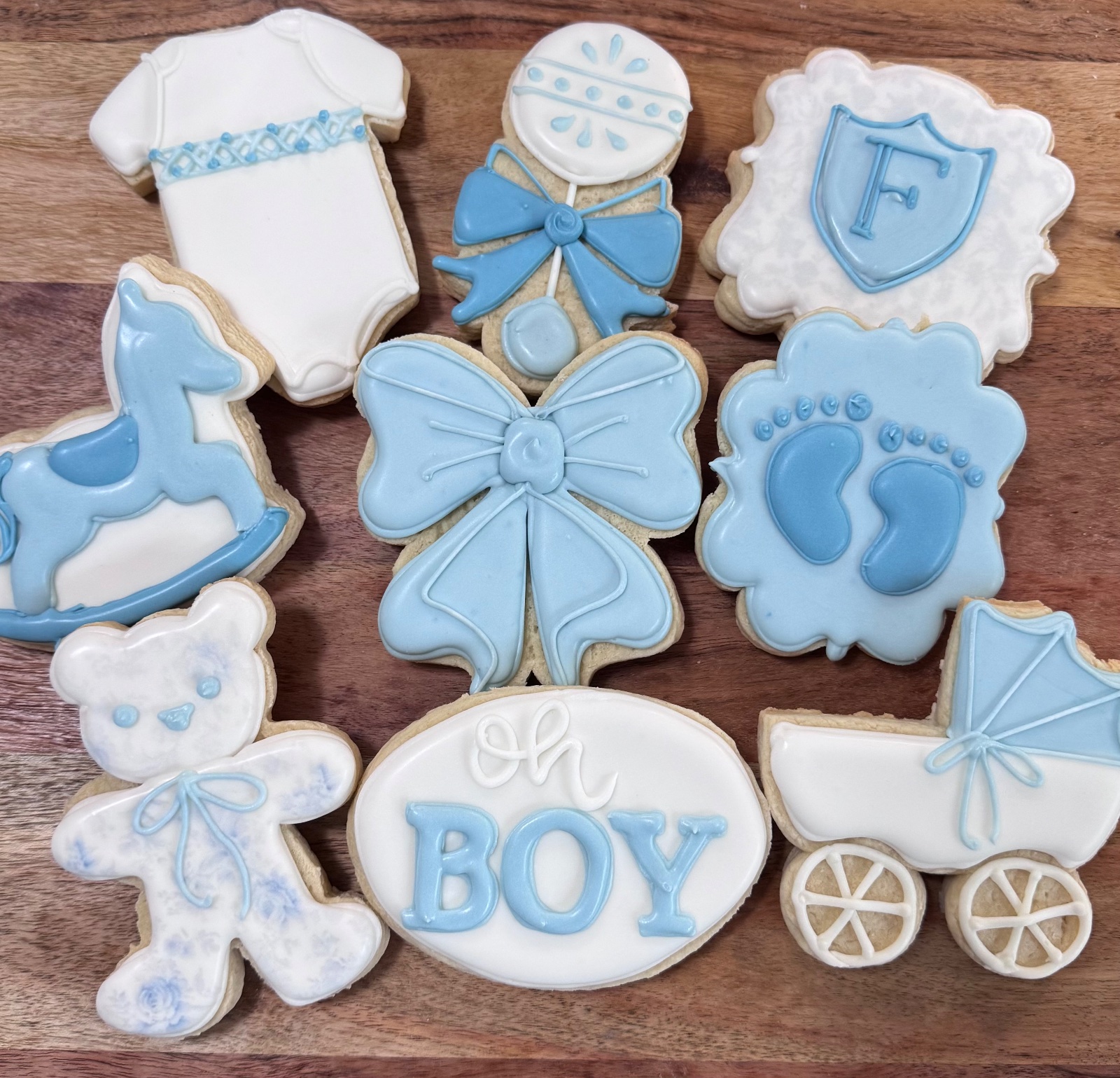 Custom decorated cookies