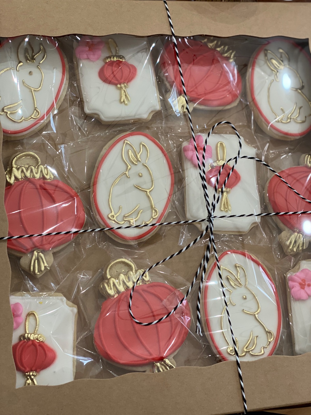 Custom decorated cookies