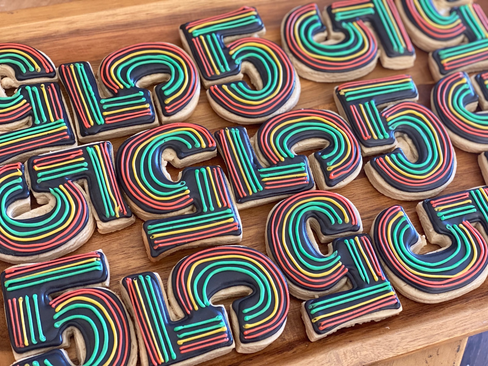 Custom decorated cookies