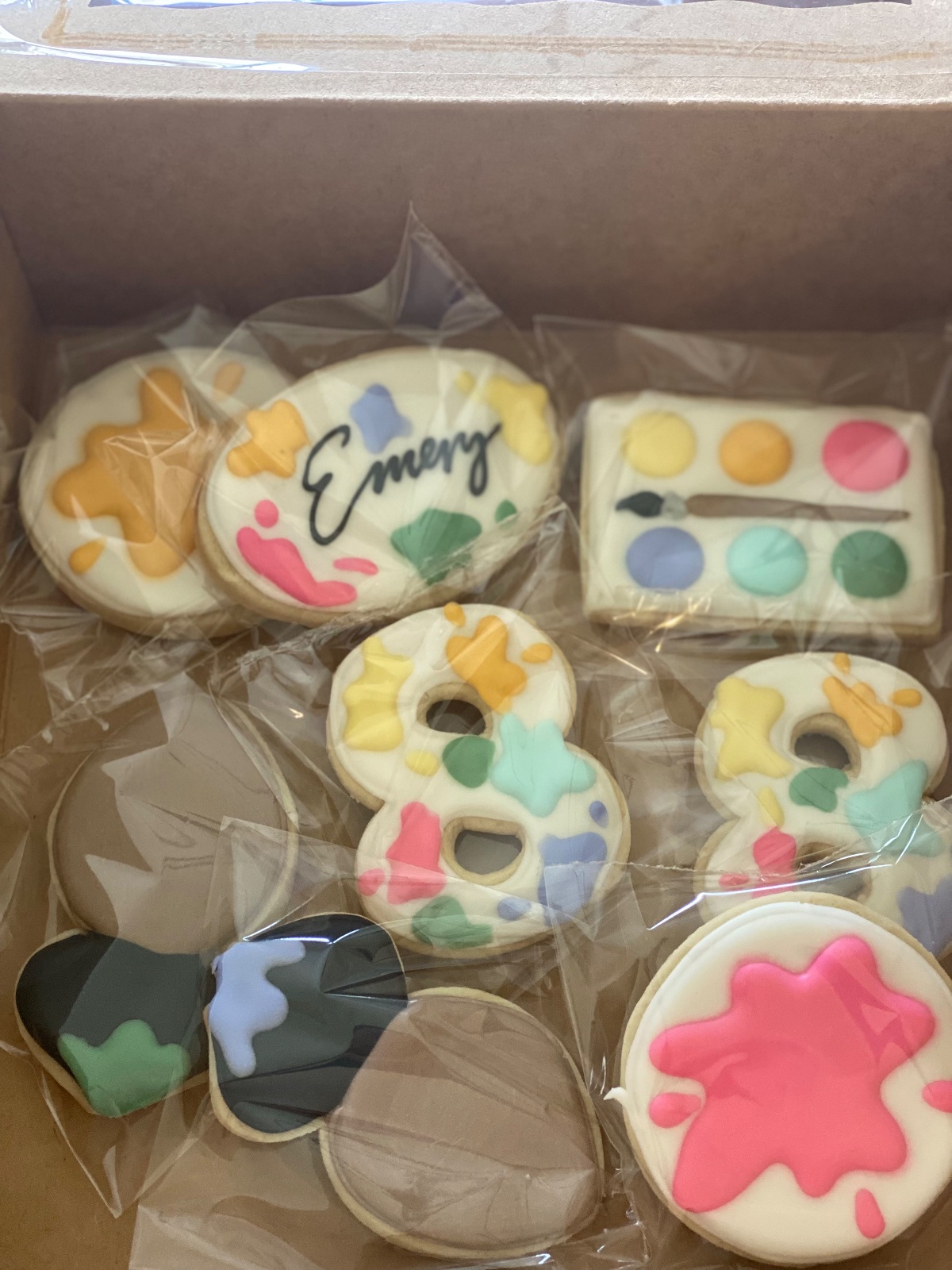 Custom decorated cookies