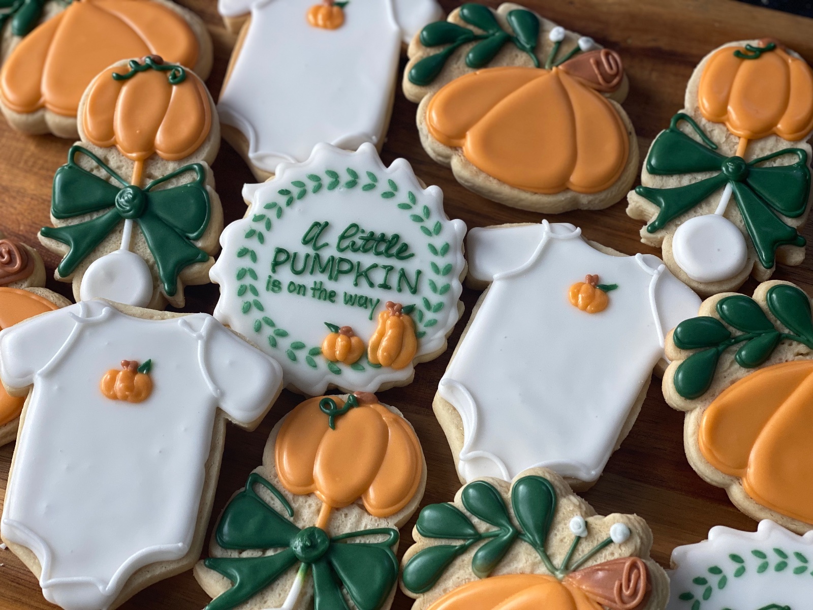 Custom decorated cookies