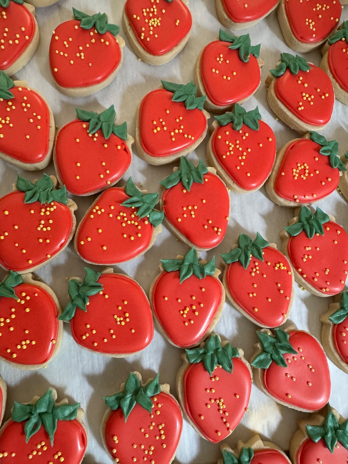 Custom decorated cookies by Kicker Konfections