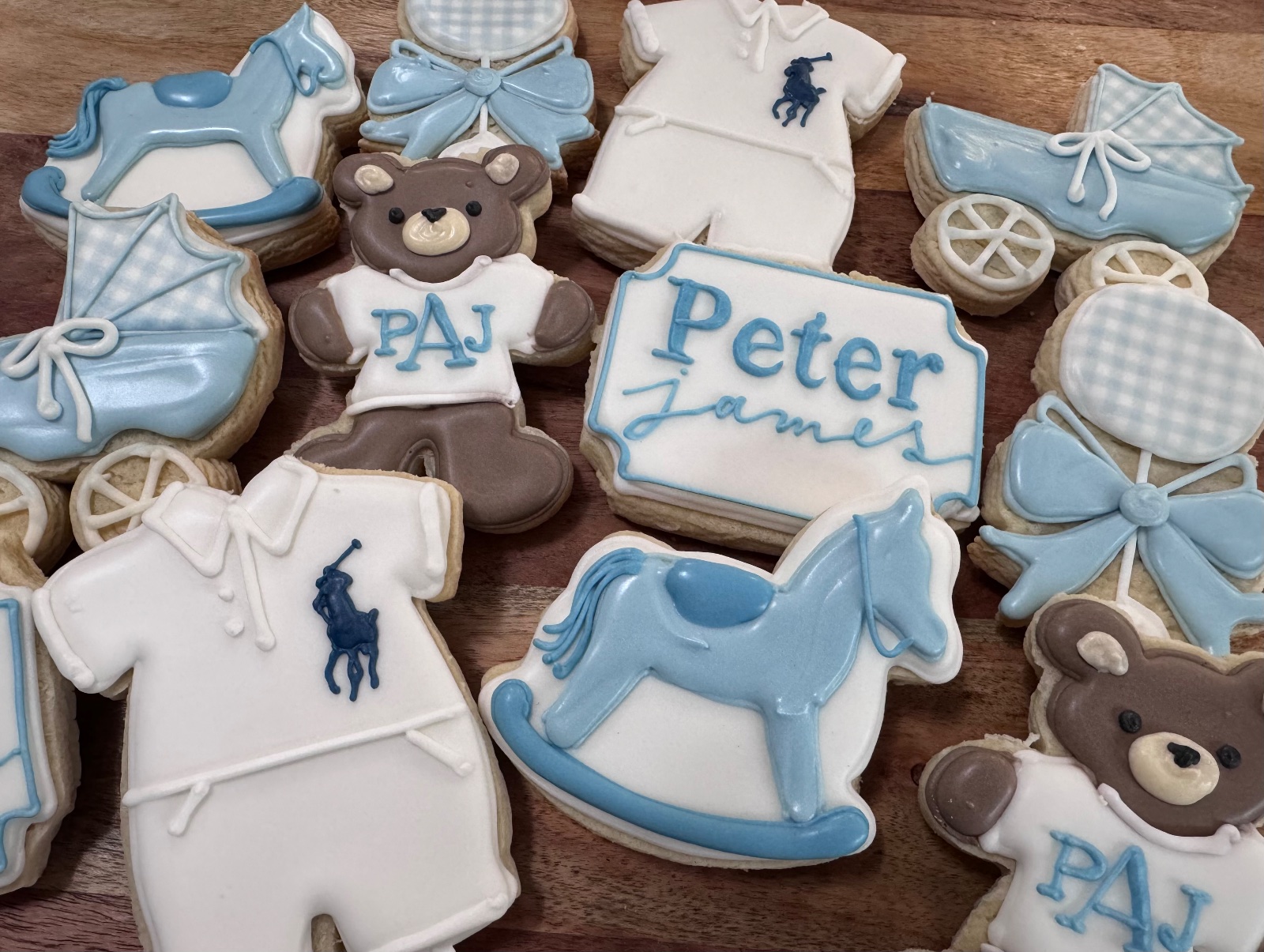 Custom decorated cookies