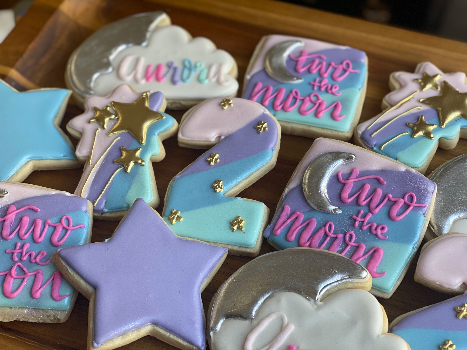 Custom decorated cookies