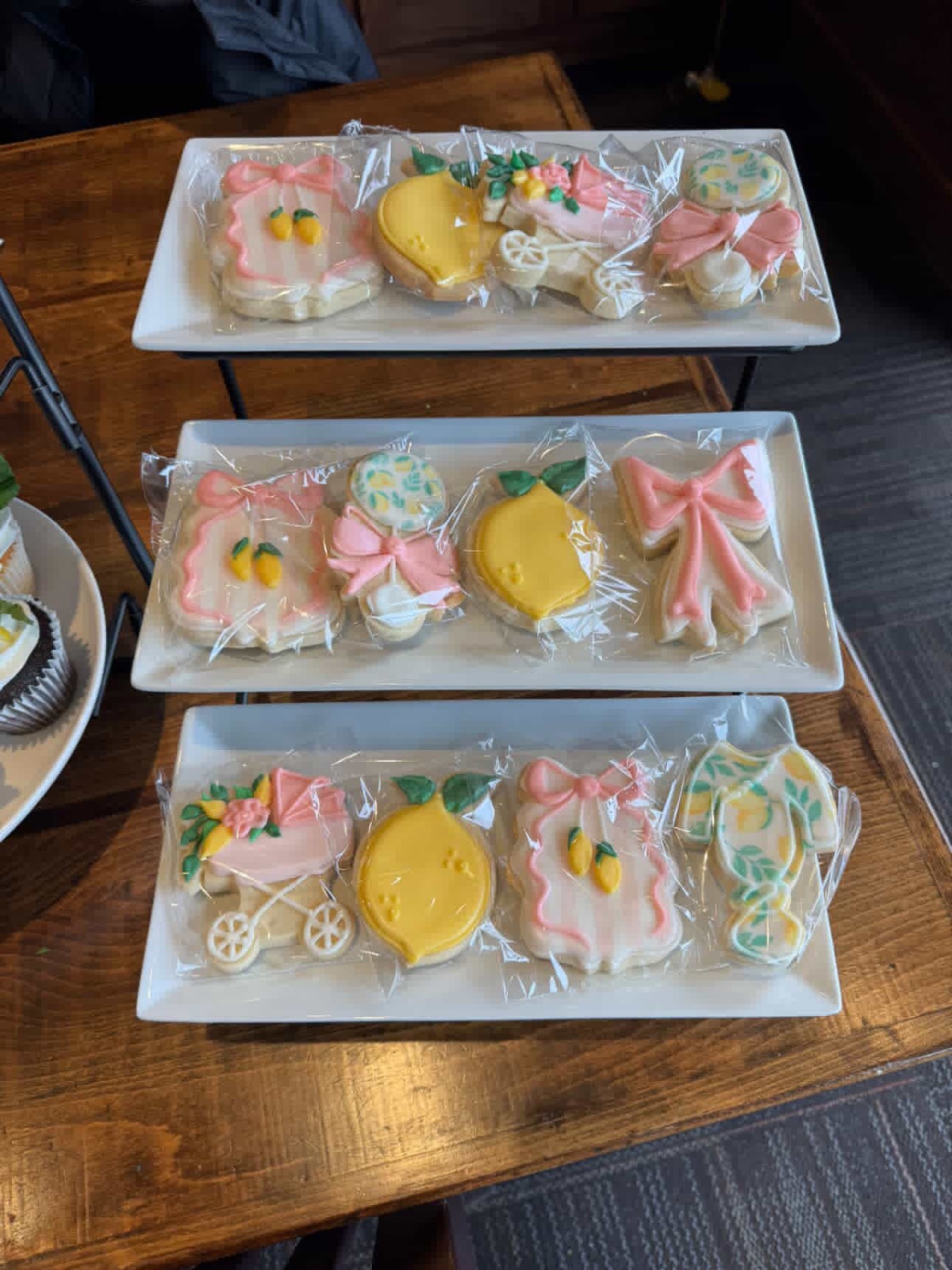 Custom decorated cookies by Kicker Konfections