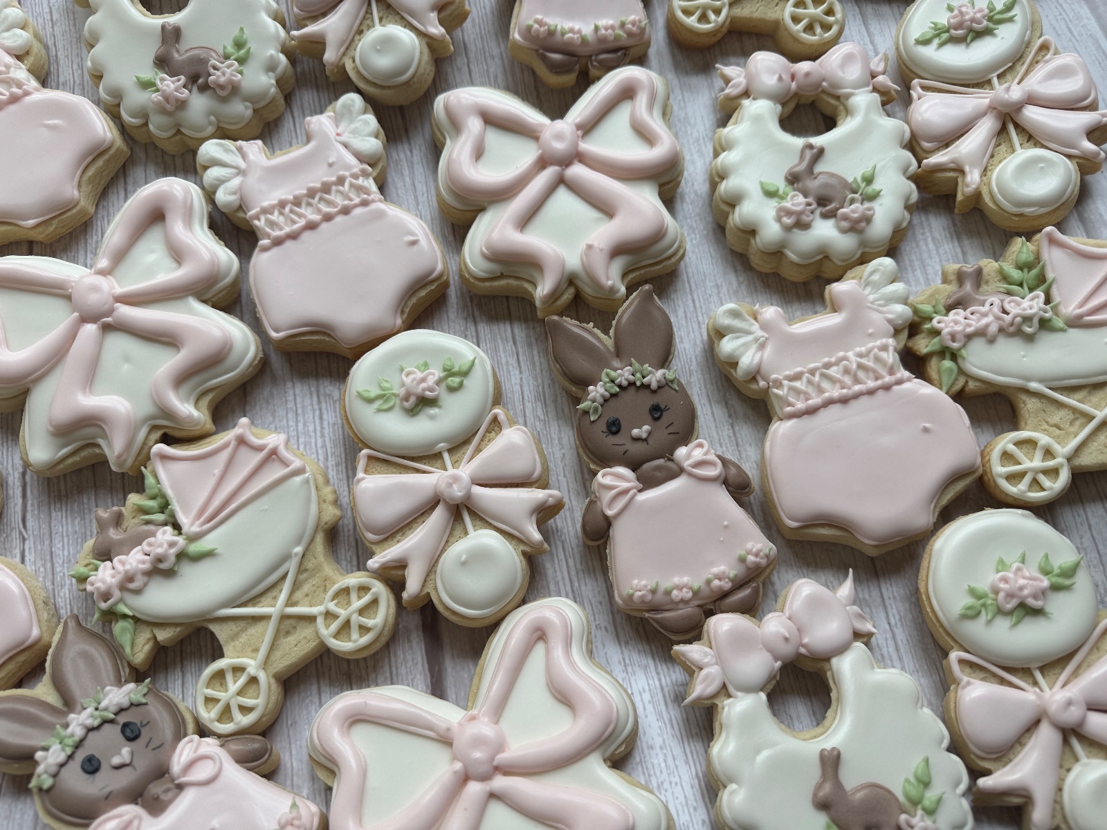 Custom decorated cookies by Kicker Konfections