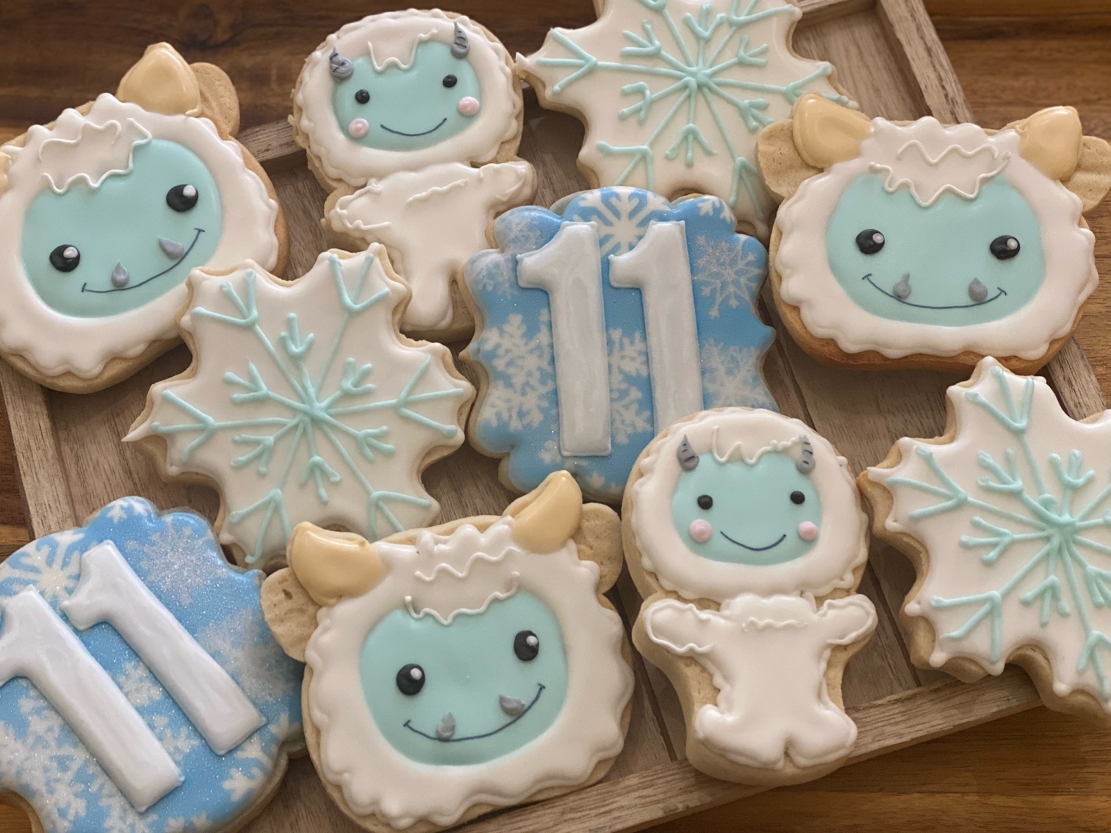 Custom decorated cookies